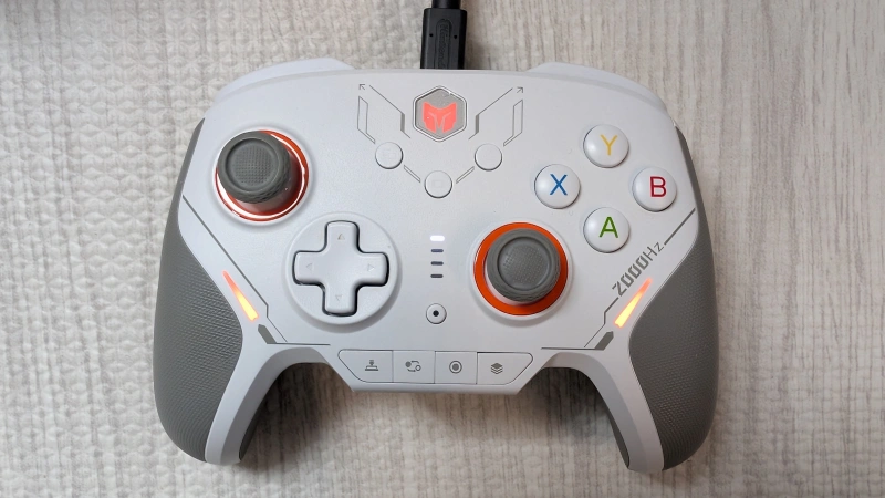 キャリブレーション中の本体のライトの色