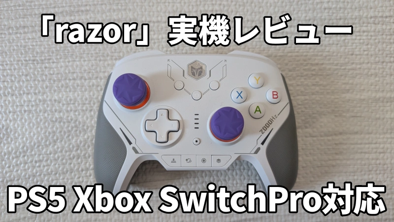 razor紫のレビュー記事のサムネイル